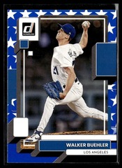 2022 Panini Donruss Independence Day Walker Buehler #148
